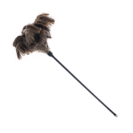 Dusters Soft 105cm Grey Ostrich Feather Duster