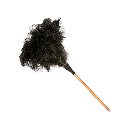 Dusters Extra large wood skirting board feather duster