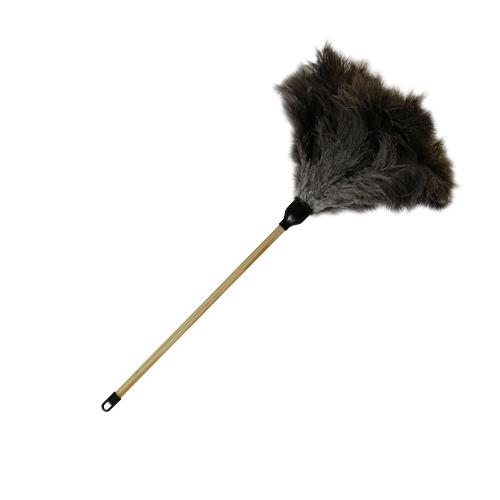 Natural Grey Feather Duster