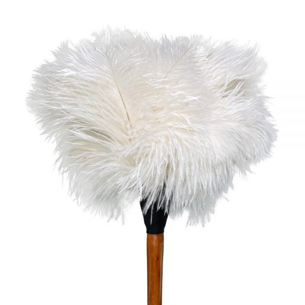 Display Dusters Mini Sized Duster With Super Soft White Feathers