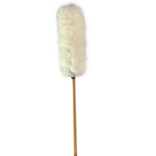 Wool 90cm Heavy Duty Lambswool Duster With Wood Handle